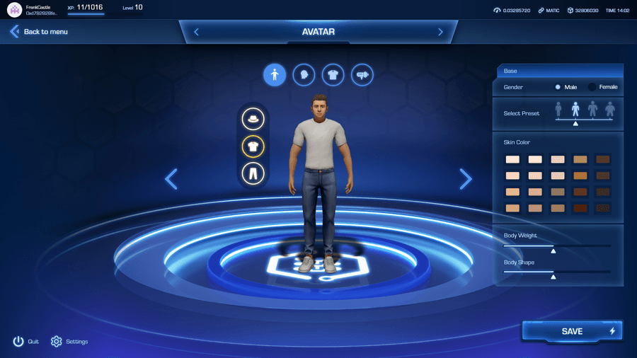 Character builder now